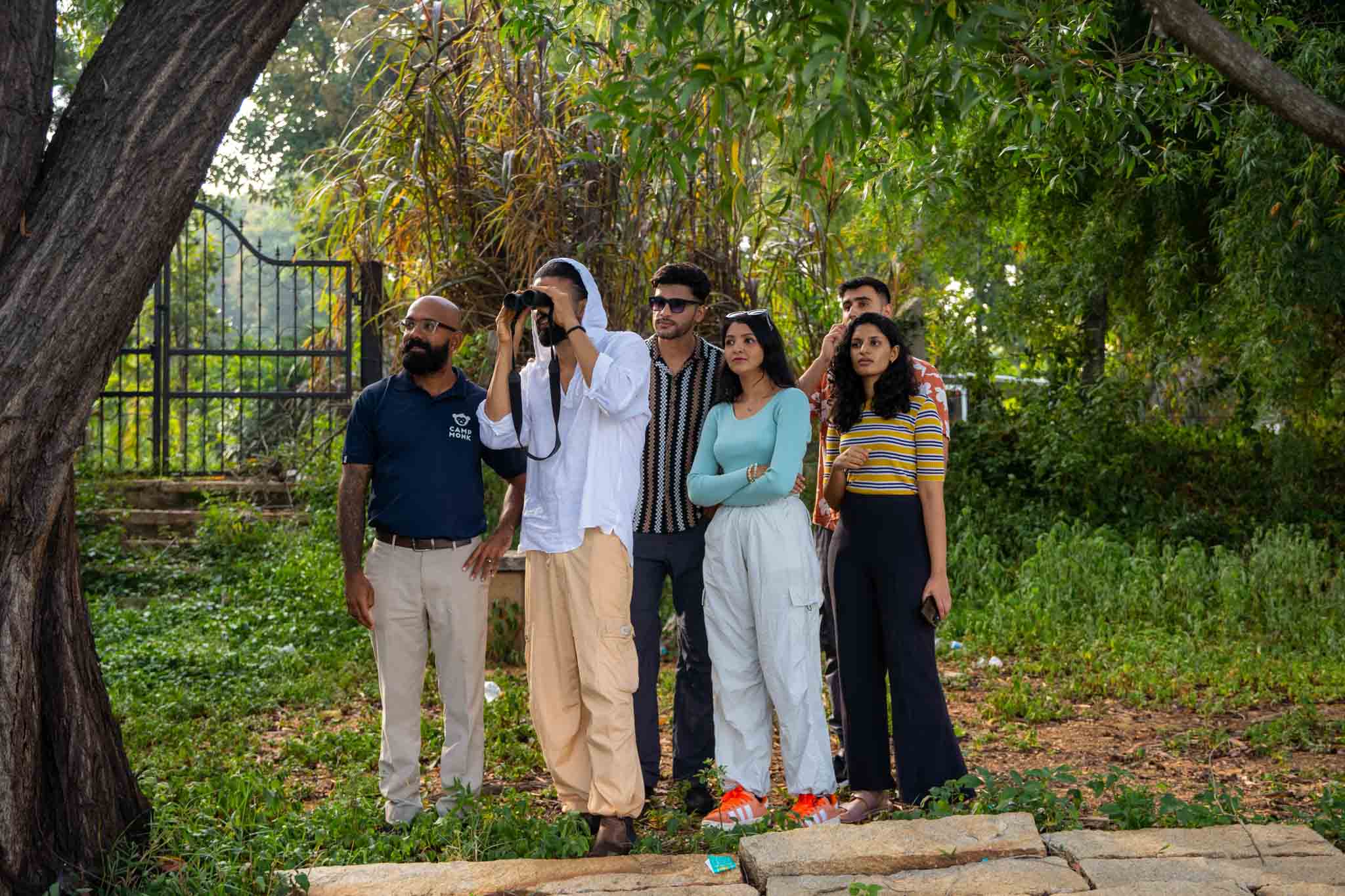 Snack time and nature’s calm vibes